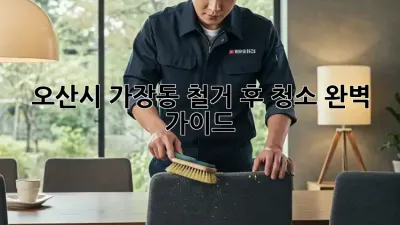 오산시 가장동 철거 후 청소🧹 완벽 가이드!